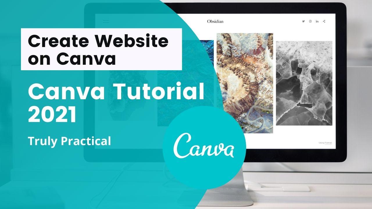 Canvas Website - Create Website on canva Free