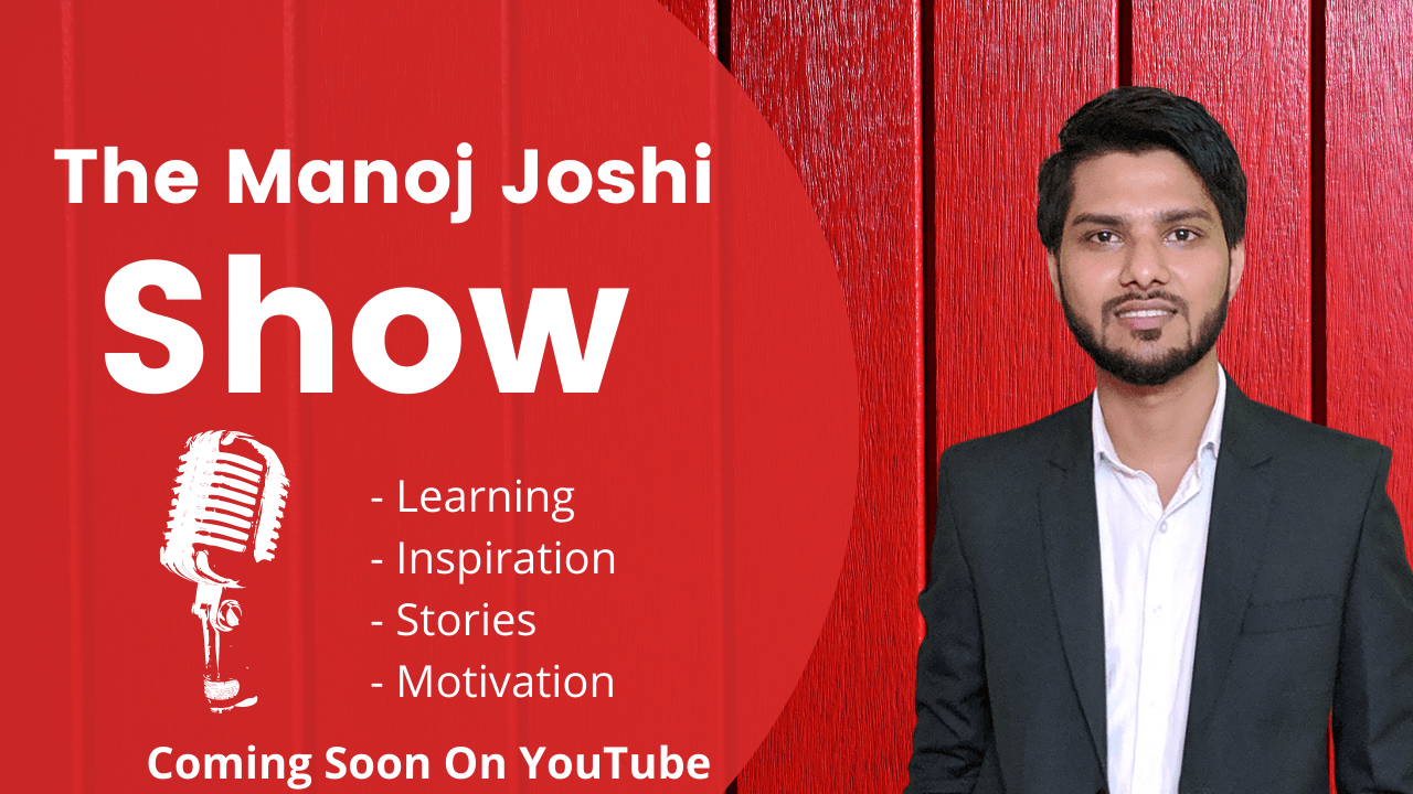 The Manoj Joshi Show on Youtube Talk Show Hosted By Manoj Joshi